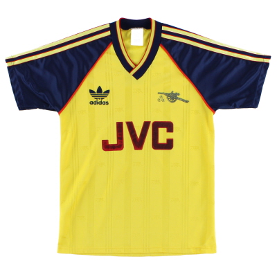 1988-91 Arsenal adidas Away Maglia Y