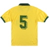 1988-91 Brazil Topper Home Shirt #5 M