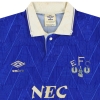 1988-91 Everton Umbro Home Shirt XS