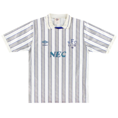 1988-91 Everton Umbro Auswärtstrikot S