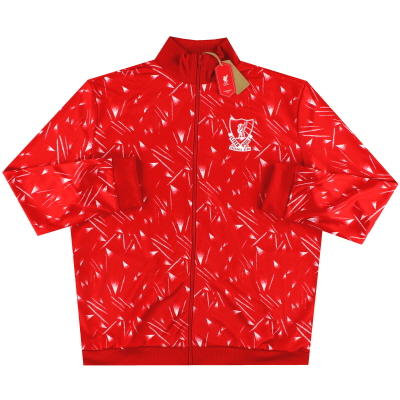 1989-90 Liverpool Retro Candy Track Jacket *dengan label* XXL
