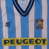 1989-91 Coventry Match Issue Home Shirt #17 L