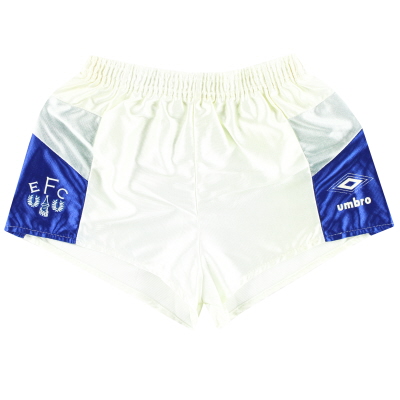 1989-91 Everton Umbro Home Shorts L.Boys