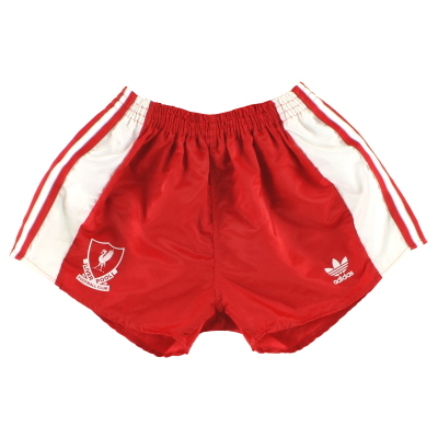 1989-91 Liverpool adidas Home Pantaloncini XS