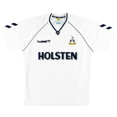 1989-91 Tottenham Hummel Home Shirt M