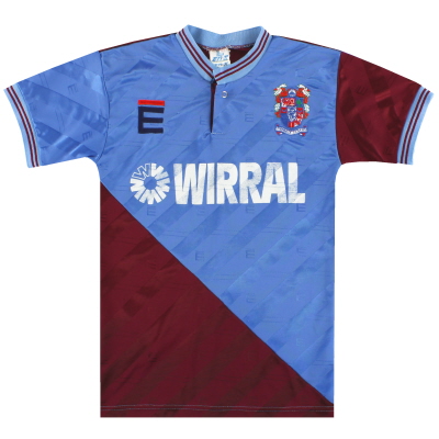1989-91 Tranmere Rovers EN-S Away Shirt L.Boys 