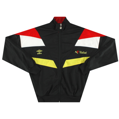 1989-91 Watford Umbro Trainingsjacke S