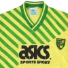 1989-92 Norwich City Asics Home Shirt M