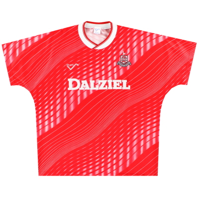 1990-91 Airdrieonians Ribero Maglia da trasferta XL