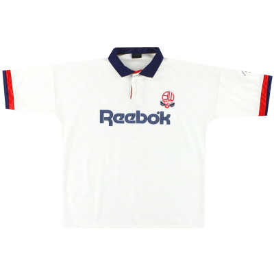 1990-91 Домашняя футболка Bolton Matchwinner XL