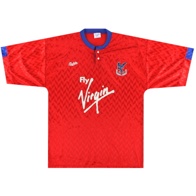 1990-91 Crystal Palace Bukta Ausweichtrikot M