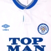 1990-91 Leeds Home Shirt S