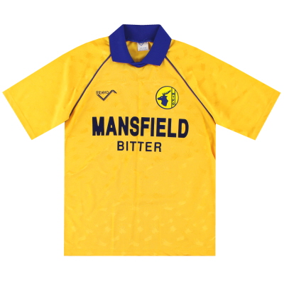 1990-91 Mansfield Town Ribero Heimtrikot S