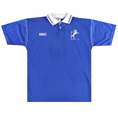 1990-91 Millwall Spall Home Shirt *Mint* M