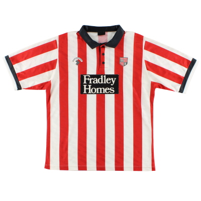 1990-91 Stoke City Matchwinner Home Shirt L