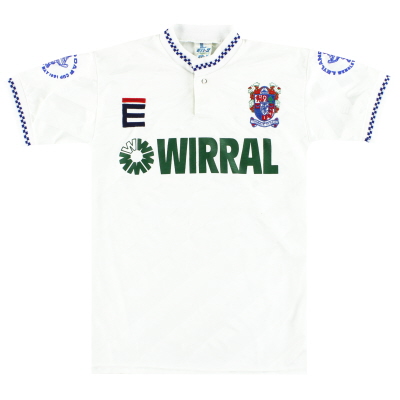 1990-91 Tranmere Rovers 'Wembley 1991' Maillot Domicile L.Boys