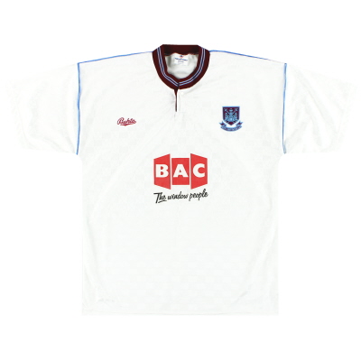 1990-91 West Ham United Bukta Away Shirt *Mint*