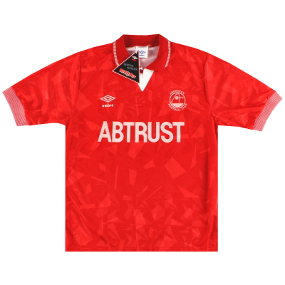1990-92 Aberdeen Umbro Home Shirt *w/tags* M 