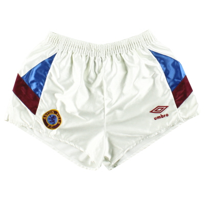 Pantalones cortos de local Umbro del Aston Villa 1990-92 M
