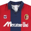 1990-92 Camiseta local de Bolonia Uhlsport L / S XL