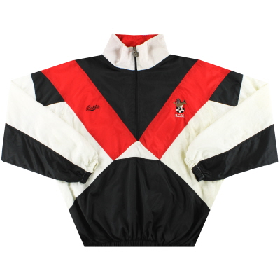 1990-92 Bristol City Bukta 1/2 Zip Track Jacket L