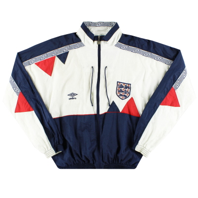 1990-92 Inggris Umbro Shell Jacket L