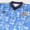 1990–92 England Umbro Ausweichtrikot L. Jungen