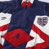 1990-92 Inghilterra Giacca della tuta in tessuto Umbro M