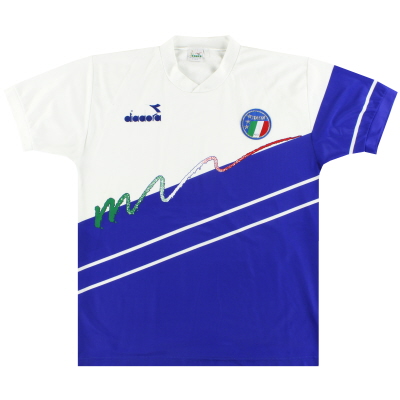 1990-92 Italy Diadora Training Shirt XL