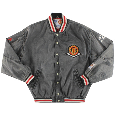 1992-93 Manchester United Umbro Bomber Jacket M 