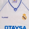 1990-92 Real Madrid Match Issue Home Shirt #14 XL