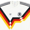 1990-92 Allemagne de l'Ouest adidas Maillot Domicile L/S L
