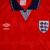 1990-93 England Away Shirt L