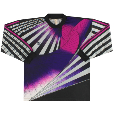 1990-94 Plantilla adidas Camiseta de Portero #1 XL