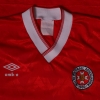 1990 Malta Match Issue Home Shirt #11 L