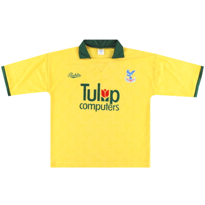 1991-92 Camiseta de visitante del Crystal Palace Bukta L