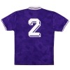 1991-92 Fiorentina Match Issue Home Shirt #2 XL