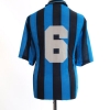 1991-92 Inter Milan Home Shirt #6 XL