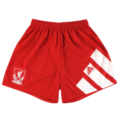 1991-92 Liverpool adidas Home Pantaloncini L