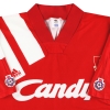 1991-92 Liverpool adidas Home Shirt XL