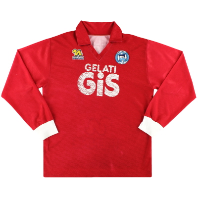 1991-92 Pescara Pienne Match Issue Away Shirt # 15 L / S XL