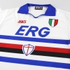 1991-92 Sampdoria Asics Away Shirt *Mint* M