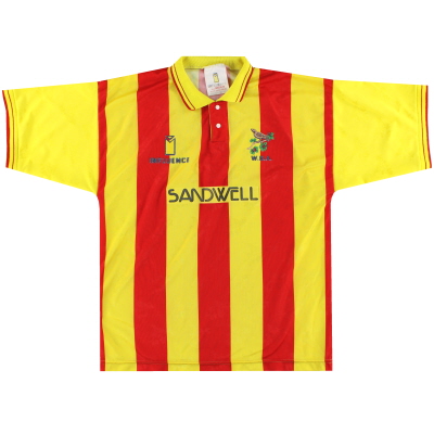 1991-92 웨스트 브롬 어웨이 셔츠 M