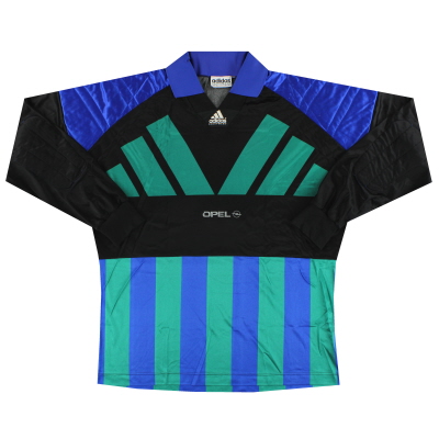 1991-93 adidas Template Goalkeeper Shirt L