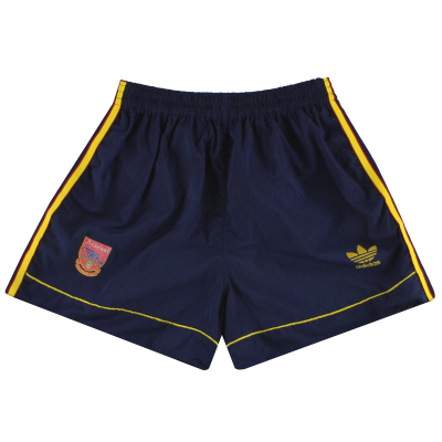 1991-93 Arsenal adidas visitante pantalones cortos S