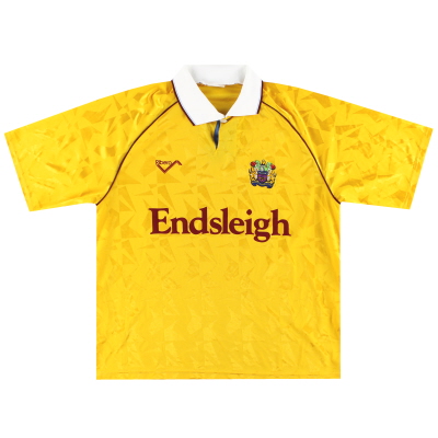 1991-93 Бернли Риберо выездная рубашка L