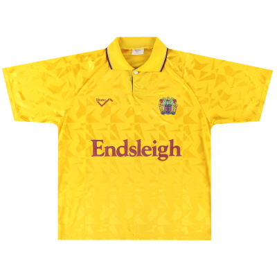 1991-93 Burnley Ribero Auswärtstrikot L