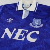 1991-93 Everton Umbro Home Shirt S