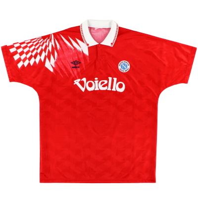 1991-93 Napoli Umbro Third Maillot XL