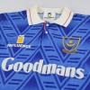 1991–93 Домашняя футболка Портсмута L